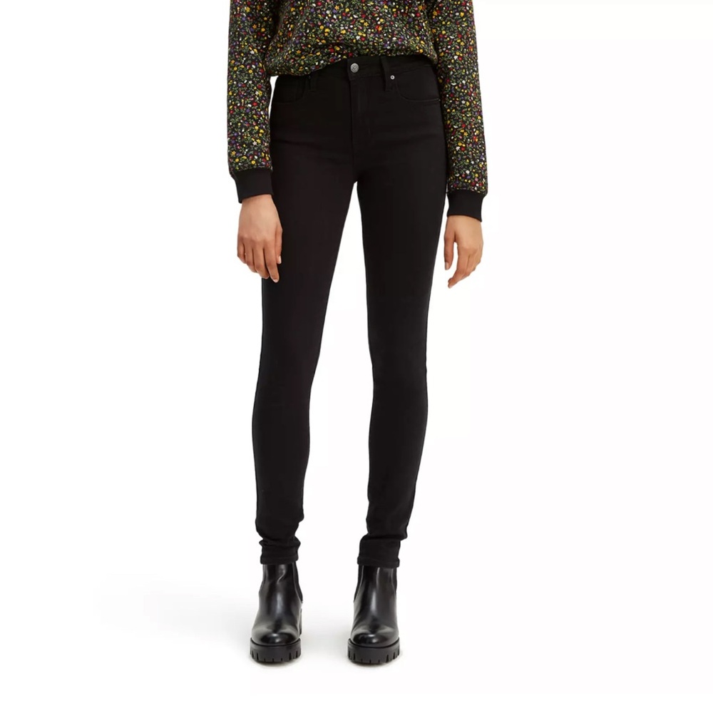 Levi's Women's Jet Black Skinny Jeans